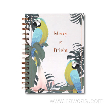 Stationary Hardcover Spiral Journal Notebooks with Logo